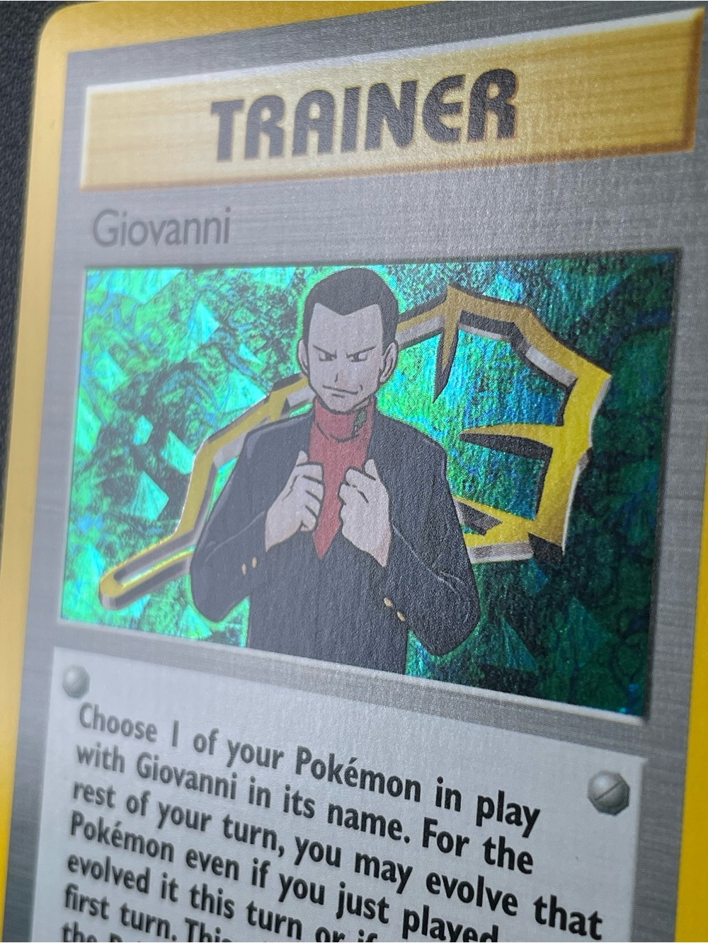 Giovanni #18/132/Pokemon Gym Challenge - Picture 8 of 14